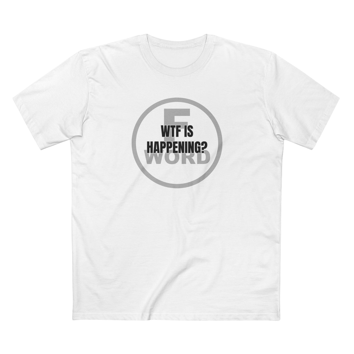 WTF is happening? - Men's Staple Tee