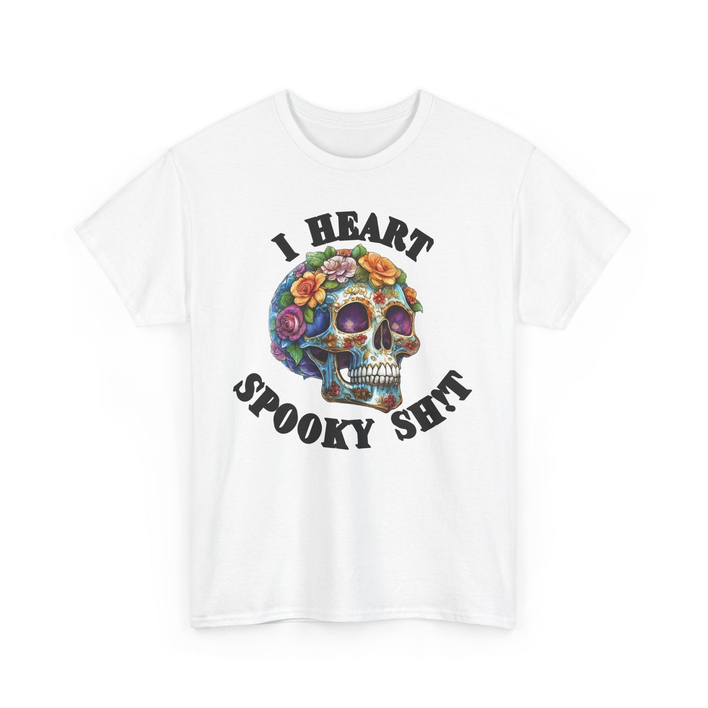 I Heart Spooky Sh!t - Unisex Heavy Cotton Tee