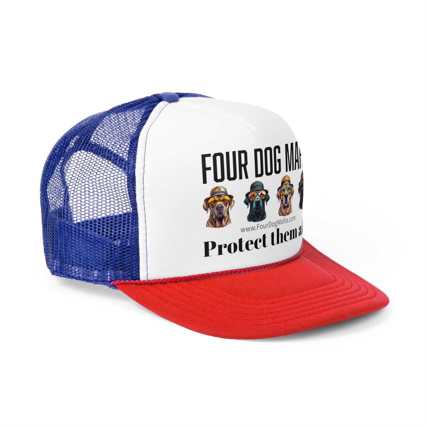 Protect them all with logo - Trucker Caps