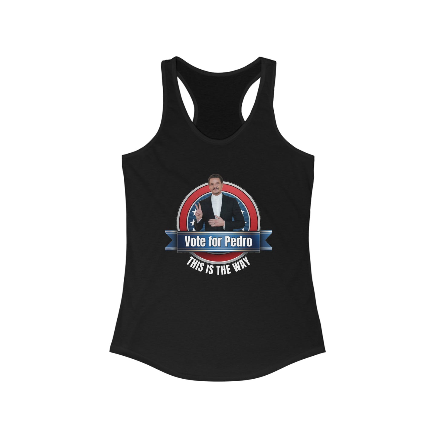 Vote for Pedro 2 - Women's Ideal Racerback Tank