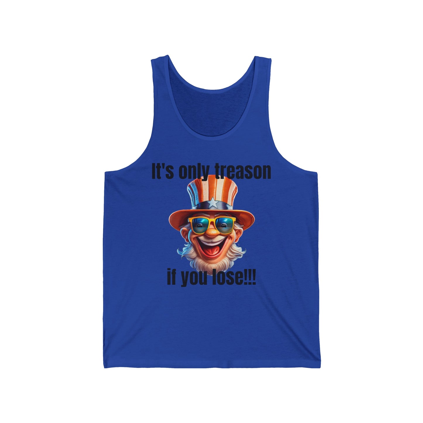 It's only treason if you lose! - Unisex Jersey Tank