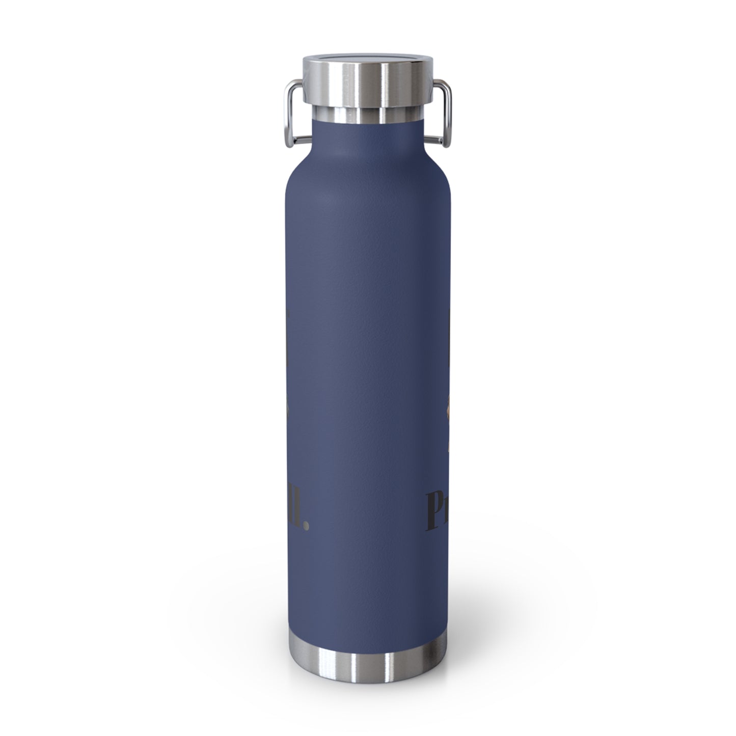 Protect them all with logo - Copper Vacuum Insulated Bottle, 22oz