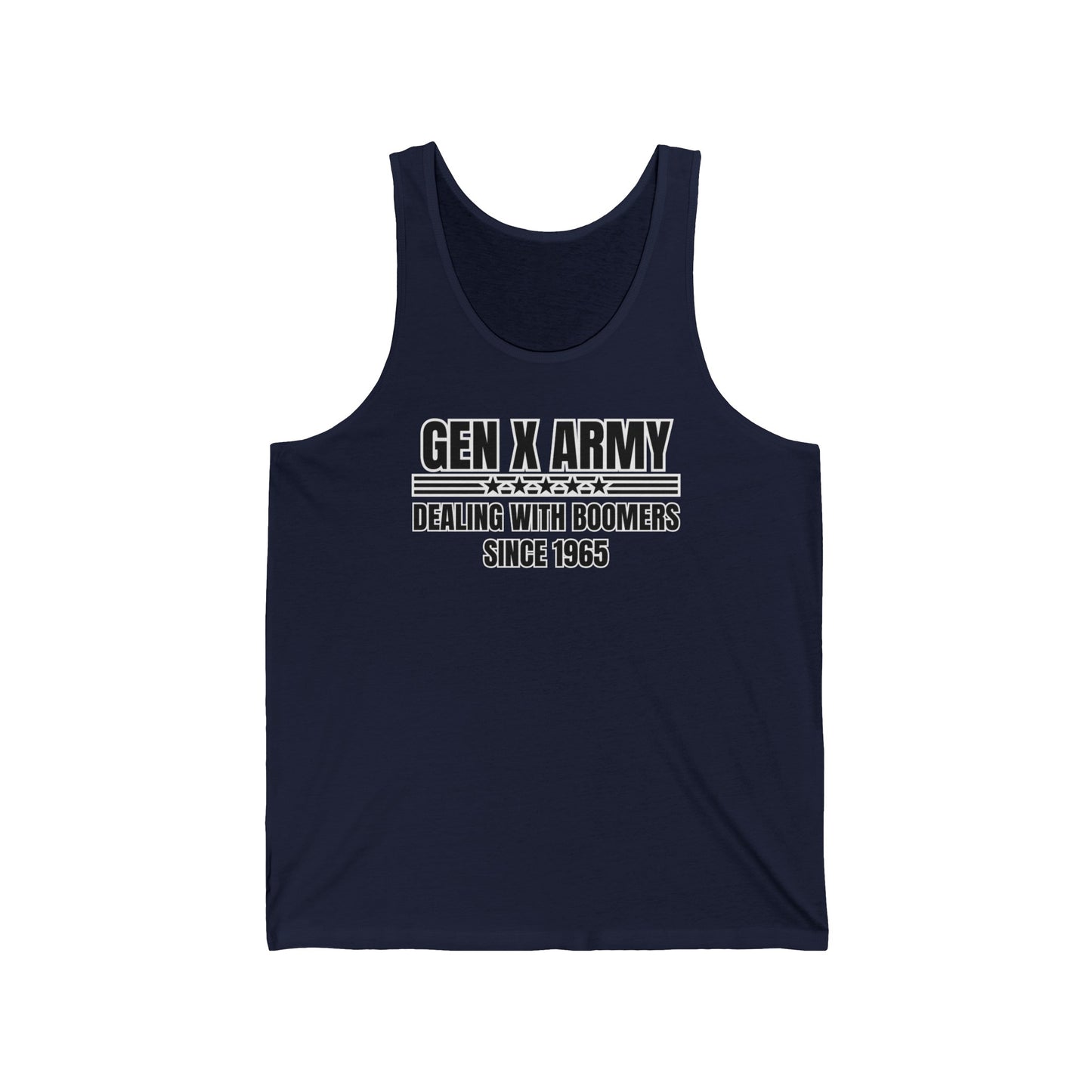 Dealing with Boomers since 1965 - Unisex Jersey Tank