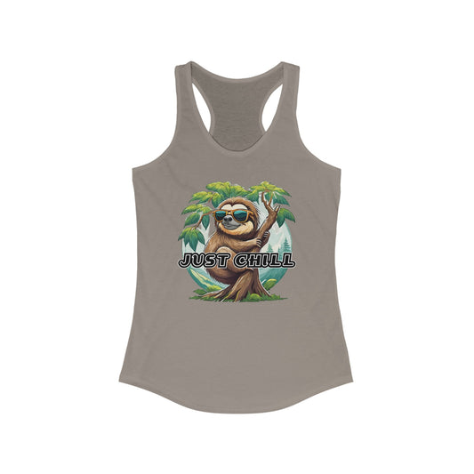 Just chill - Women's Ideal Racerback Tank