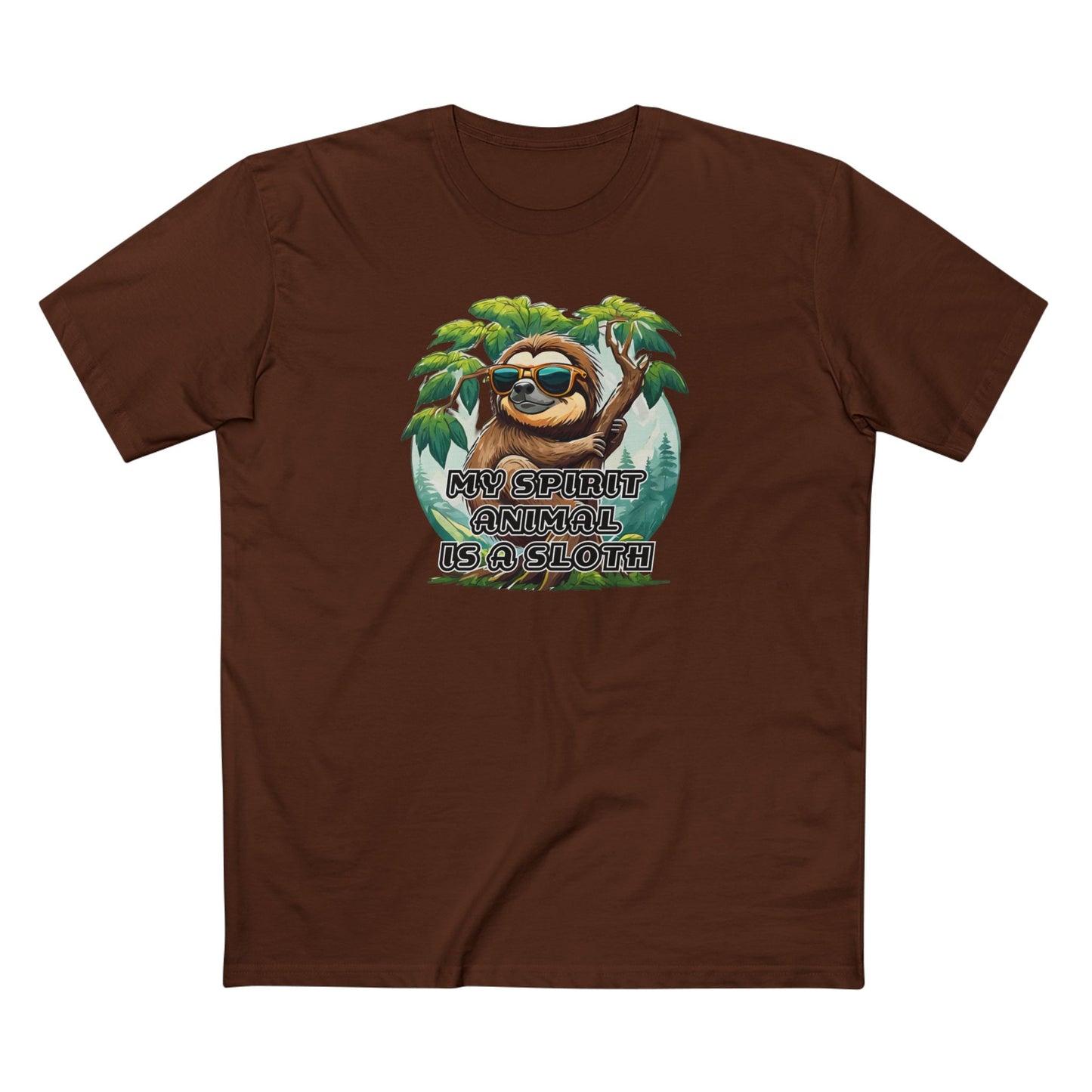 My spirit animal is a sloth - Men's Staple Tee